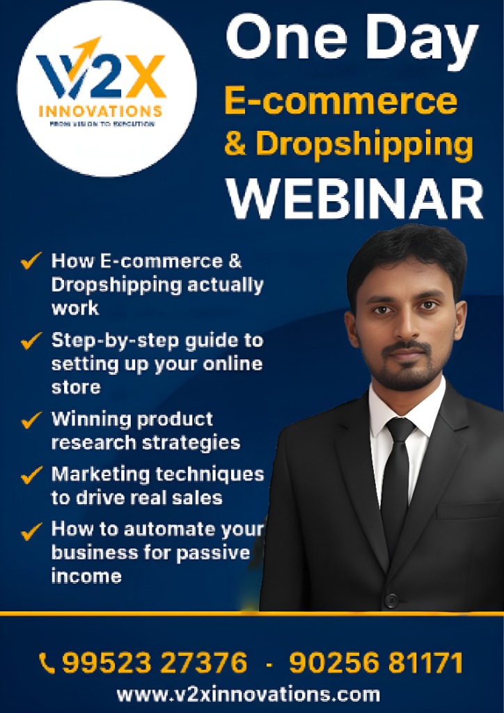 One Day E-commerce & Dropshipping Webinar