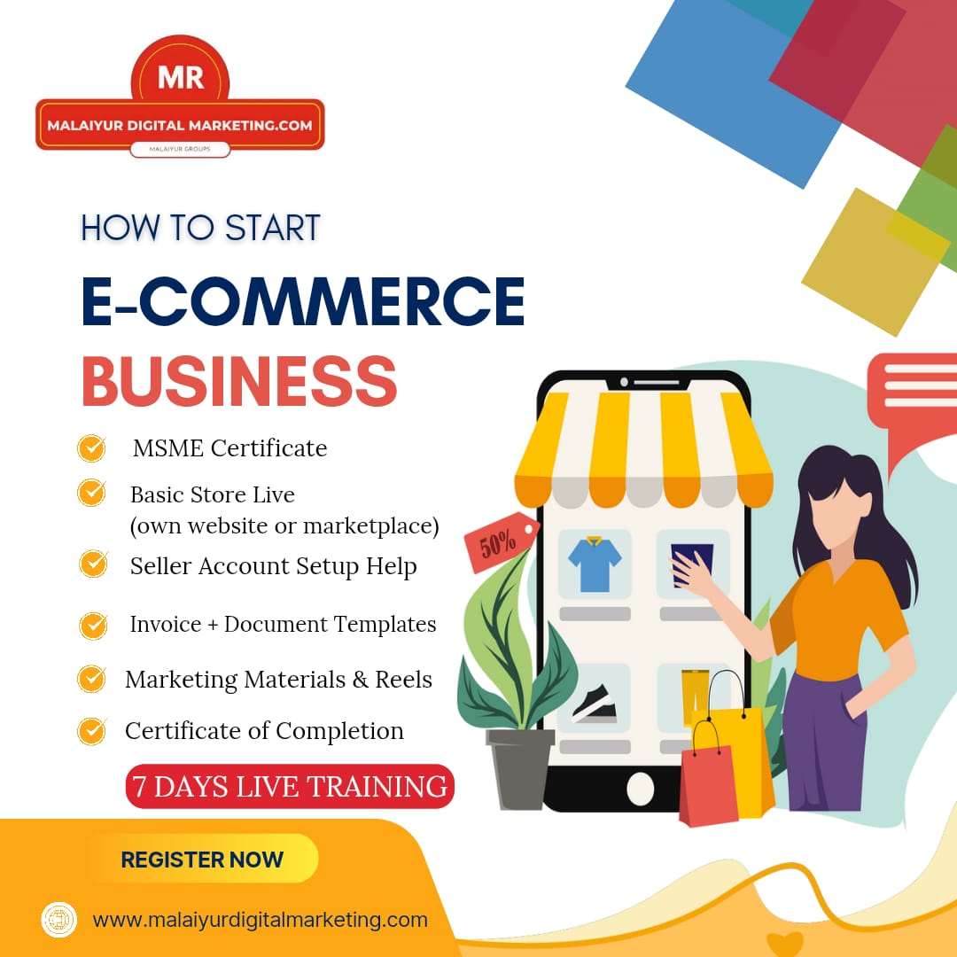 Ecommerce 1 Day Training